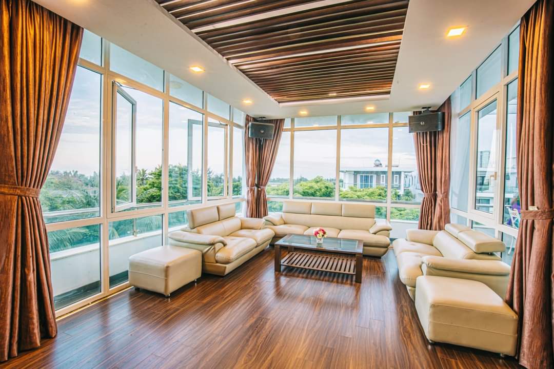 rèm cửa homestay decor đẹp thu hút khách lưu trú