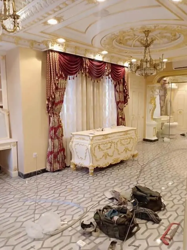 rèm cửa phong cách bán cổ điển nhẹ nhàng tinh tế