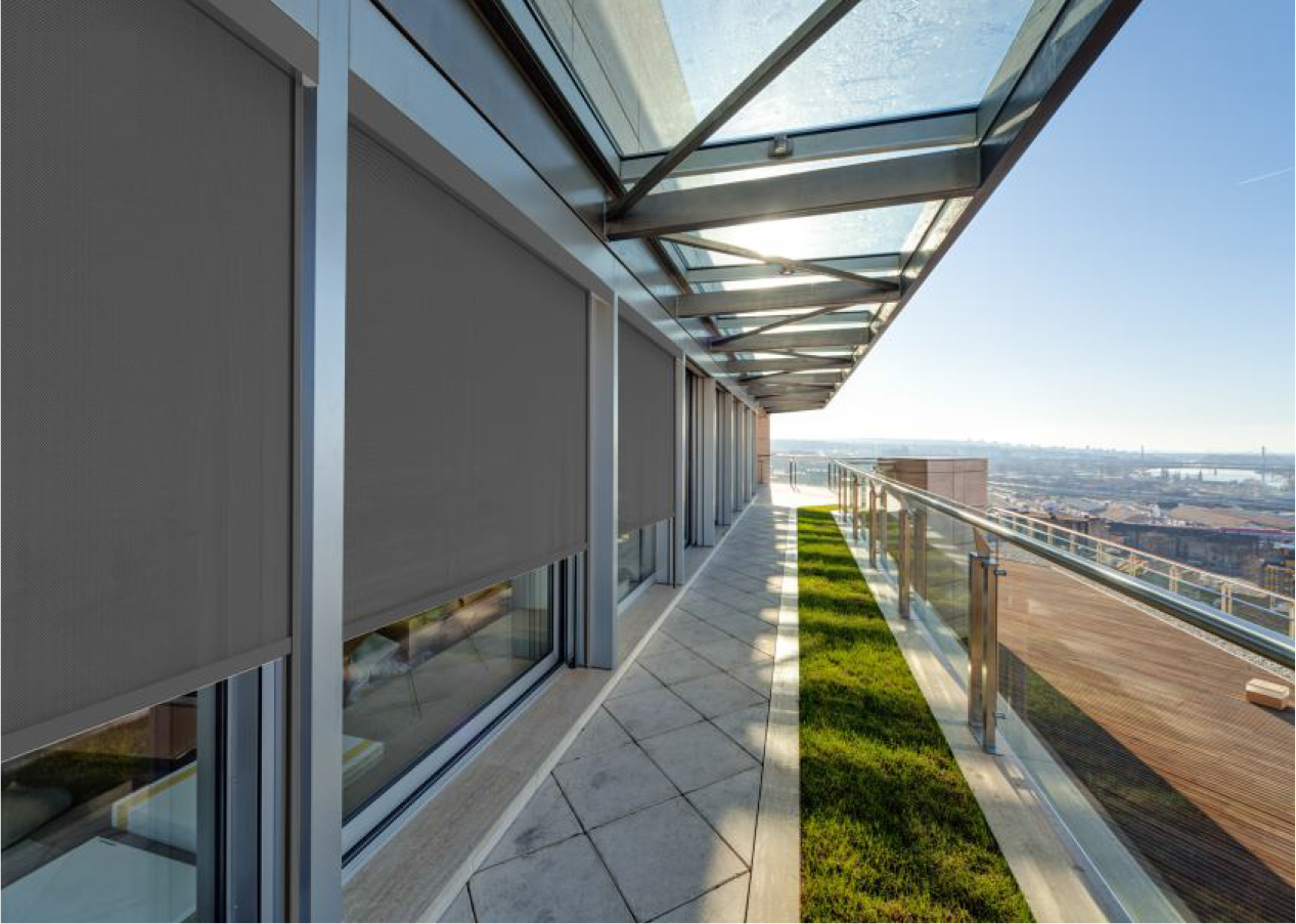 linh kiện phụ kiện rèm zipscreen đồng bộ dễ lắp đặt