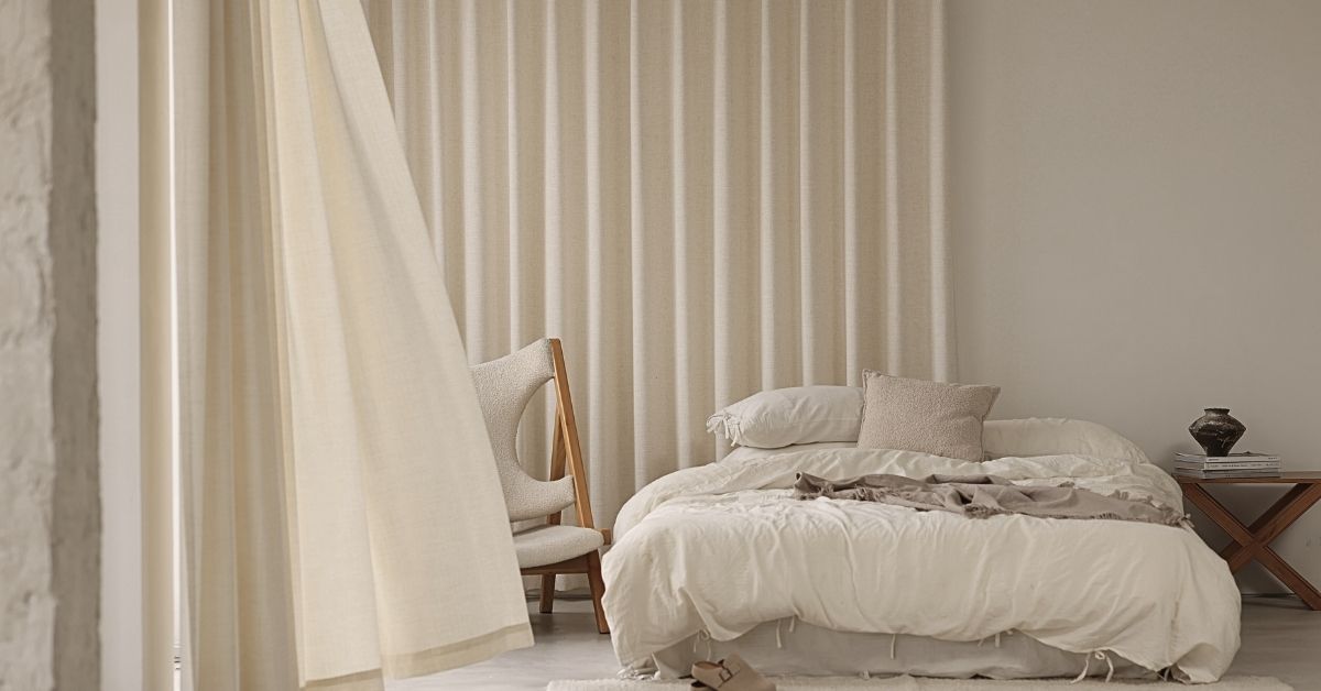 kích thước rèm cửa sổ phòng ngủ tiêu chuẩn cho cửa sổ nhỏ gọn