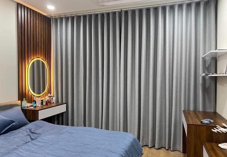 rèm cửa phòng ngủ Bình Tân chống nắng hiệu quả