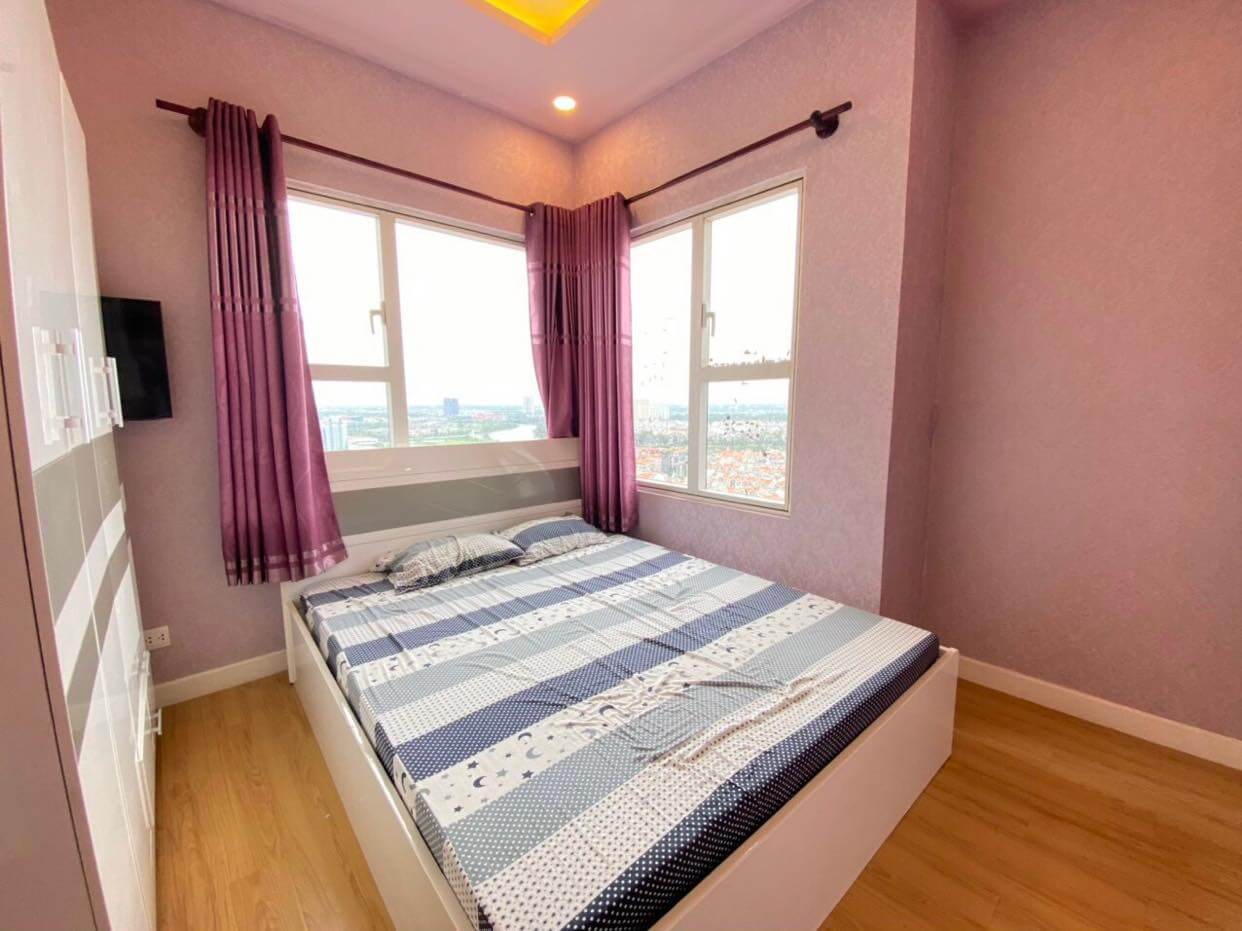 rèm phòng ngủ Sunrise City nâng tầm không gian sống tiện nghi