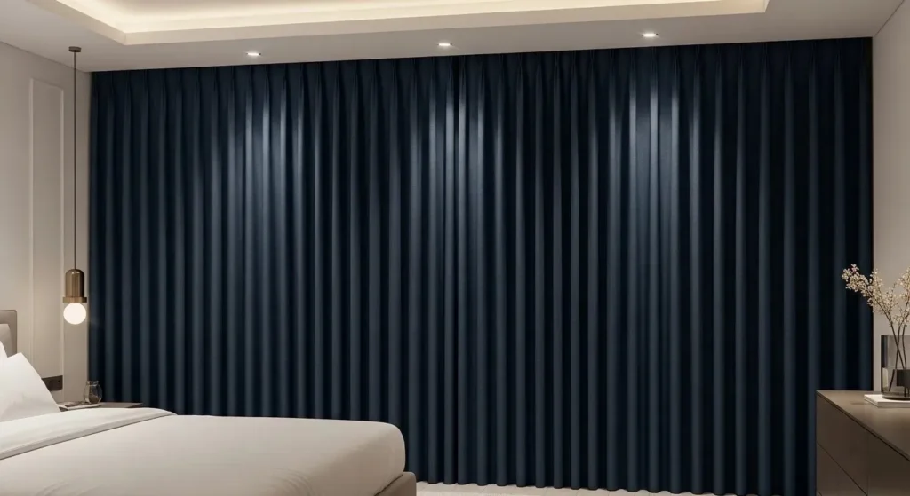 rèm phòng ngủ cho người nhạy cảm ánh sáng vải blackout cao cấp cản sáng tuyệt đối