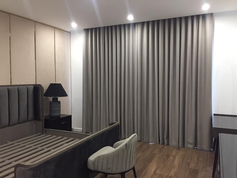 vải rèm phòng ngủ chống co rút giữ form dáng ổn định