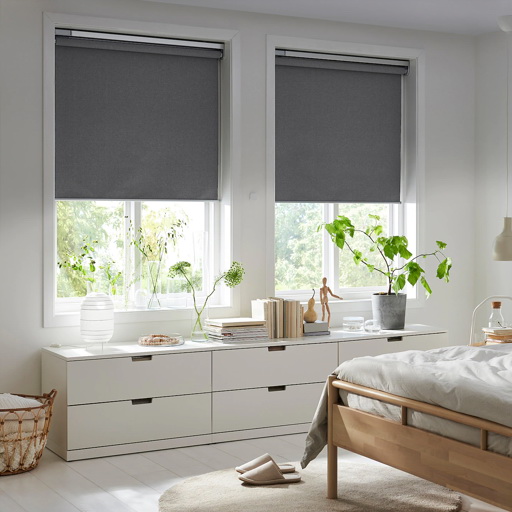 Mẫu rèm cuốn polyester chống nhăn, dễ vệ sinh
