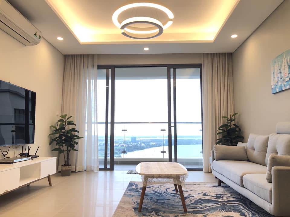 Mẫu rèm voan phòng khách đẹp lấy sáng tự nhiên sang trọng