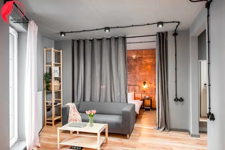 Thiết kế rèm phòng khách cho showroom chuyên nghiệp và đẳng cấp