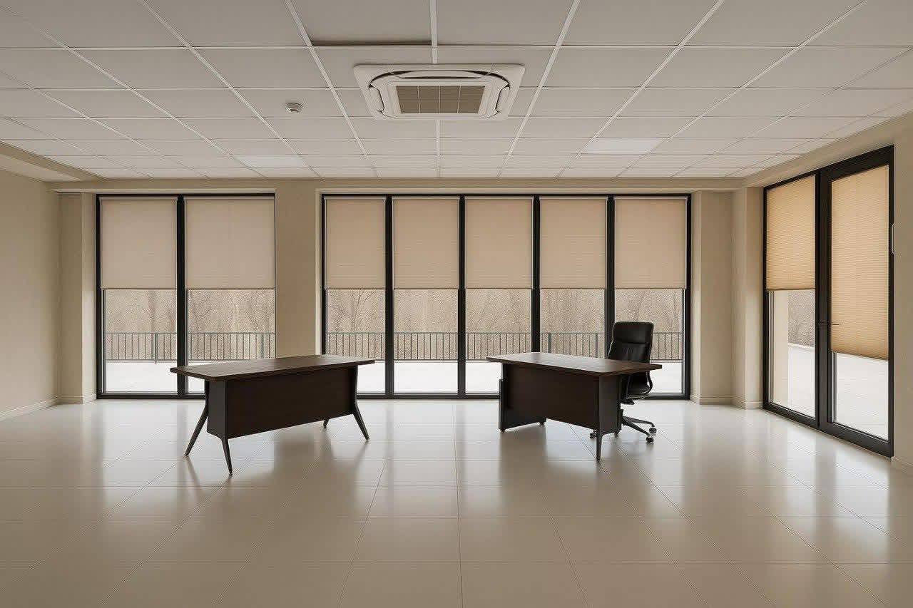 Rèm cuốn cho trụ sở công ty hiện đại tăng tính chuyên nghiệp