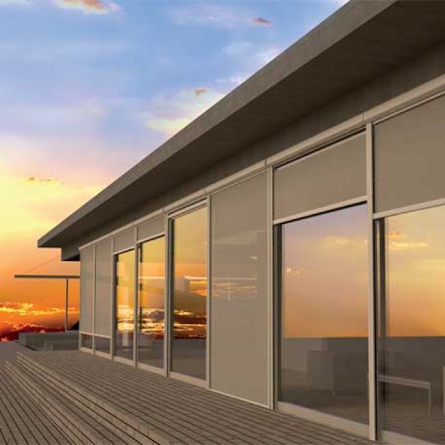 Rèm lưới ngoài trời chống UV cho ban công