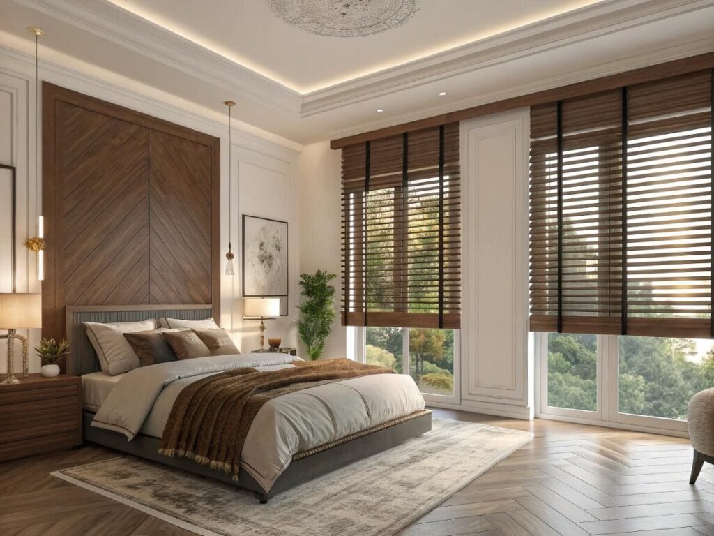 Hình ảnh rèm gỗ đẹp cho không gian nội thất