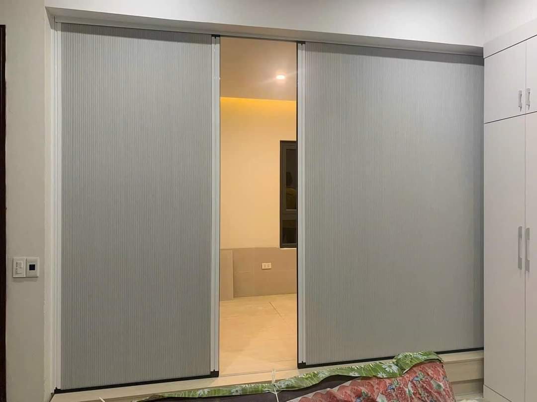 rèm ngăn phòng khách phân chia không gian nội thất